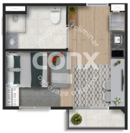 Imagem Imóvel com 1 Quarto à Venda, 28 m² em Vila Romana - São Paulo