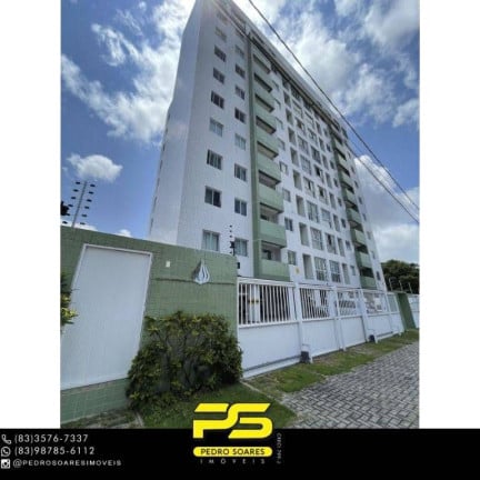 Foto do imóvel Apartamento com 2 Quartos à Venda, 49 m² em Bancários - João Pessoa