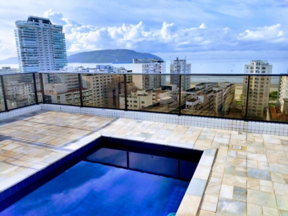 Foto do imóvel Cobertura com 3 Quartos à Venda, 246 m² em Gonzaga - Santos