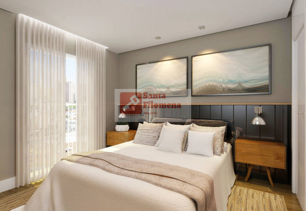 Foto do imóvel Apartamento com 2 Quartos à Venda, 43 m² em Vila Eldízia - Santo André