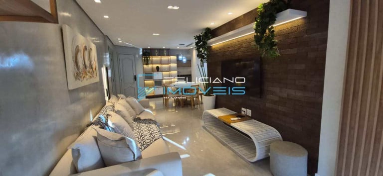 Foto do imóvel Apartamento com 2 Quartos à Venda, 91 m² em Canto Do Forte - Praia Grande