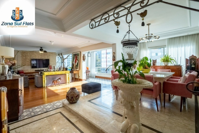 Foto do imóvel Apartamento com 3 Quartos à Venda, 208 m² em Indianópolis - São Paulo