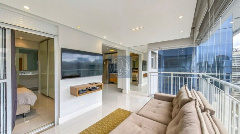 Imagem Apartamento com 1 Quarto para Alugar, 54 m² em Pinheiros - São Paulo