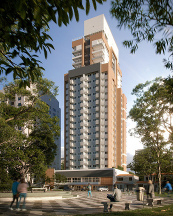 Imagem Apartamento com 1 Quarto à Venda, 19 m² em Vila Romana - São Paulo