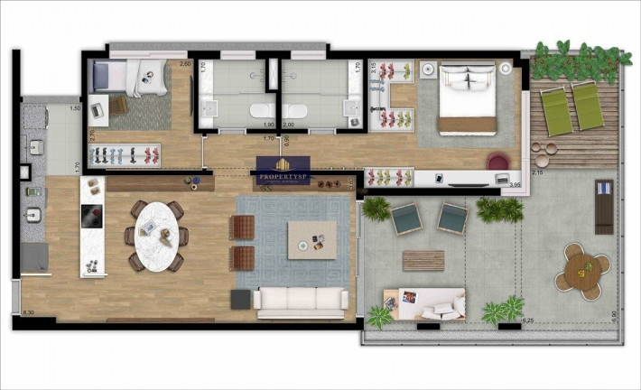 Imagem Apartamento com 2 Quartos à Venda, 105 m² em Pinheiros - São Paulo