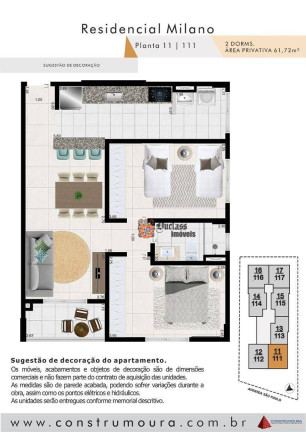 Imagem Apartamento com 2 Quartos à Venda, 61 m² em Jardim Praia Grande - Mongaguá