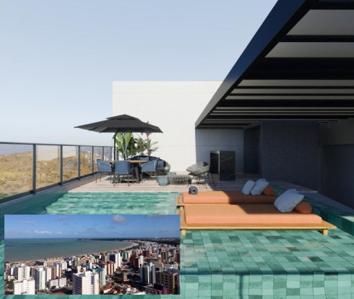 Imagem Apartamento com 2 Quartos à Venda, 60 m² em Altiplano Cabo Branco - João Pessoa