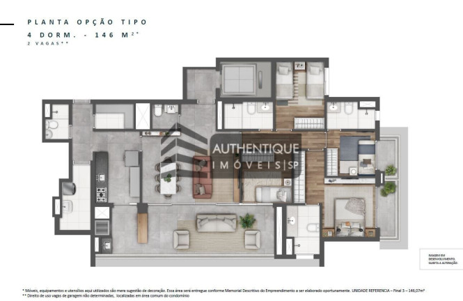 Foto do imóvel Cobertura com 4 Quartos à Venda, 146 m² em Vila Mariana - São Paulo