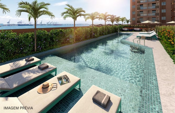 Foto do imóvel Apartamento com 1 Quarto à Venda, 33 m² em Santo Cristo - Rio De Janeiro
