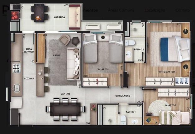 Imagem Apartamento com 3 Quartos à Venda, 86 m² em Cabral - Curitiba