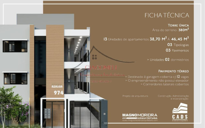 Foto do imóvel Casa de Condomínio com 2 Quartos à Venda, 40 m² em Vila Carrão - São Paulo