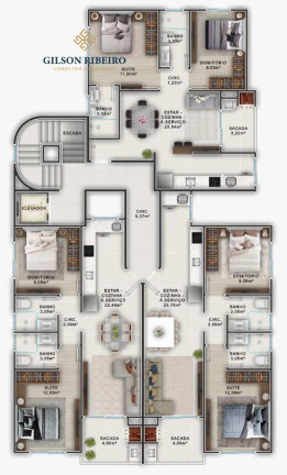 Imagem Apartamento com 2 Quartos à Venda, 60 m² em Gravata - Navegantes