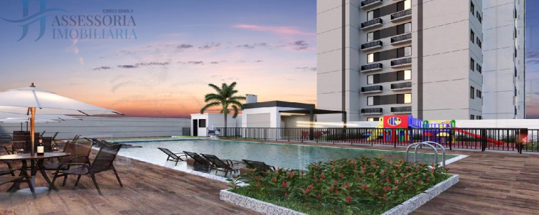 Imagem Apartamento com 2 Quartos para Alugar ou Temporada, 53 m² em Ponta Negra - Natal