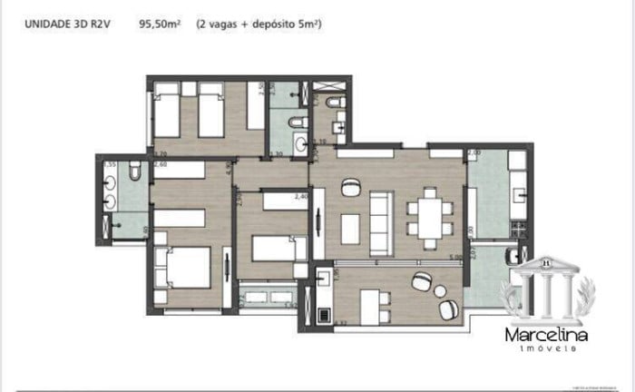 Foto do imóvel Apartamento à Venda, 99 m² em Vila Andrade - São Paulo