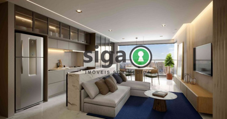 Imagem Apartamento com 2 Quartos à Venda, 77 m² em Campo Belo - São Paulo