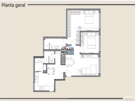 Foto do imóvel Apartamento com 2 Quartos à Venda, 140 m² em Higienópolis - São Paulo