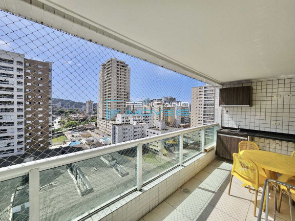Foto do imóvel Apartamento com 2 Quartos à Venda, 85 m² em Canto Do Forte - Praia Grande