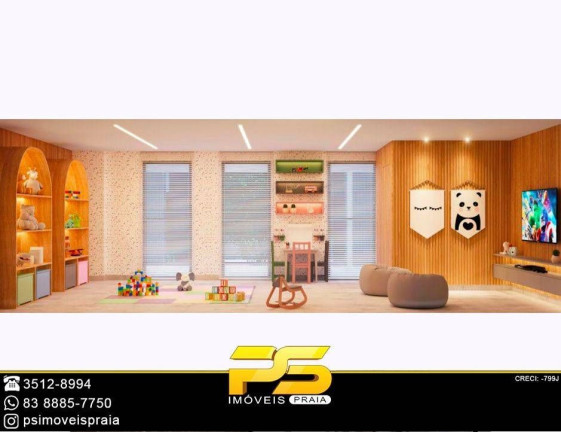 Foto do imóvel Apartamento com 1 Quarto à Venda, 66 m² em Manaíra - João Pessoa