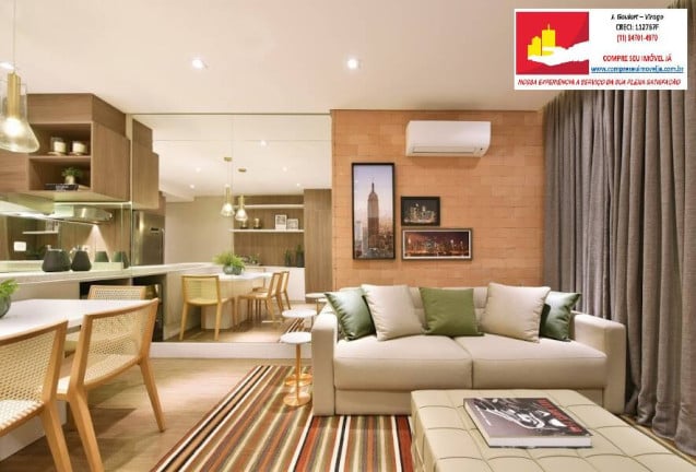 Foto do imóvel Apartamento com 1 Quarto à Venda, 68 m² em Vila Nova Conceição - São Paulo
