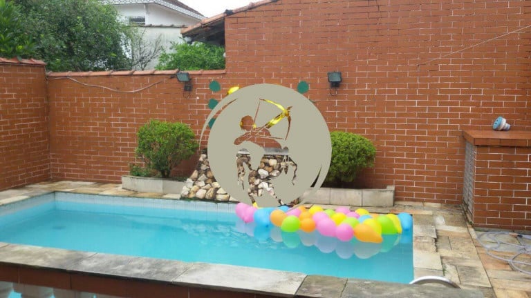 Foto do imóvel Casa com 3 Quartos à Venda, 262 m² em Campo Grande - Santos