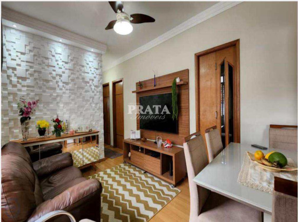 Foto do imóvel Apartamento com 3 Quartos à Venda, 100 m² em Boqueirão - Santos