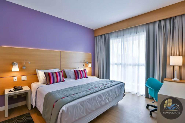 Foto do imóvel Flat com 1 Quarto à Venda, 24 m² em Pompéia - Santos