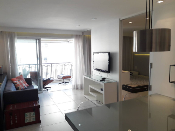 Imagem Apartamento com 1 Quarto à Venda, 50 m² em Alphaville Conde Ii - Barueri