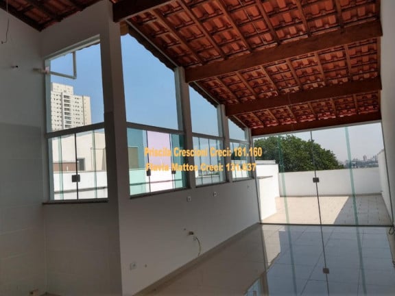 Foto do imóvel Cobertura com 3 Quartos à Venda, 134 m² em Vila Pires - Santo André