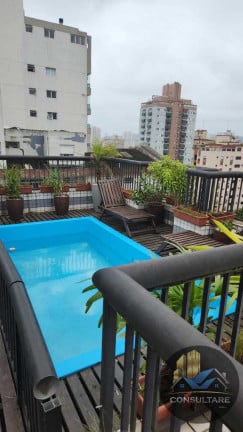 Foto do imóvel Cobertura com 5 Quartos à Venda, 400 m² em Embaré - Santos
