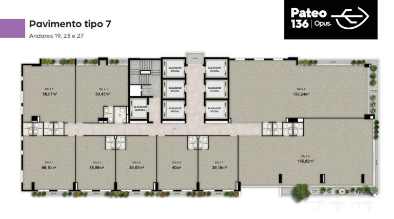 Foto do imóvel Sala Comercial à Venda, 50 m² em Setor Marista - Goiânia