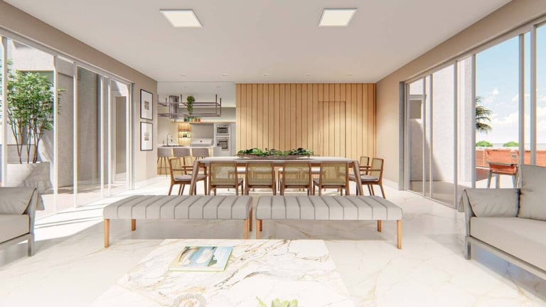Imagem Apartamento com 3 Quartos à Venda, 214 m² em Nova Campinas - Campinas