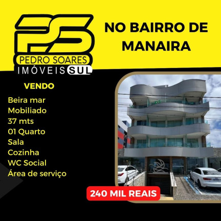 Foto do imóvel Apartamento com 1 Quarto à Venda, 37 m² em Manaíra - João Pessoa