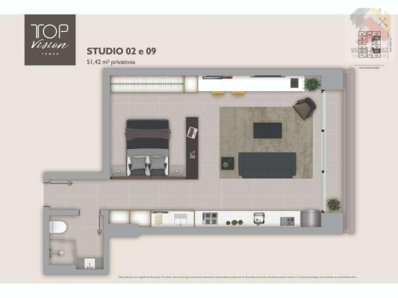 Foto do imóvel Imóvel Comercial à Venda, 44 m² em Centro - Florianópolis