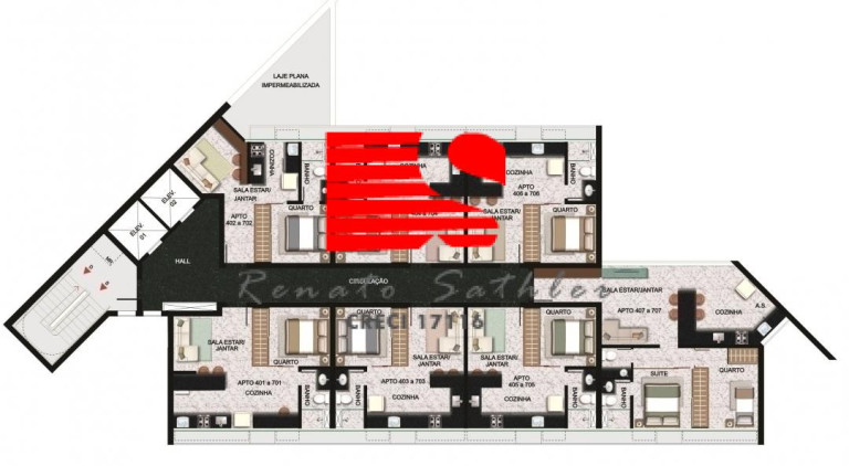 Imagem Apartamento com 2 Quartos à Venda, 54 m² em Centro - Belo Horizonte