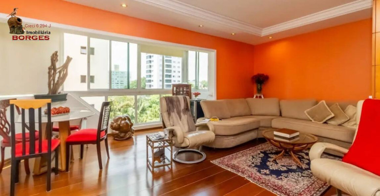 Foto do imóvel Apartamento com 3 Quartos à Venda, 130 m² em Moema - São Paulo