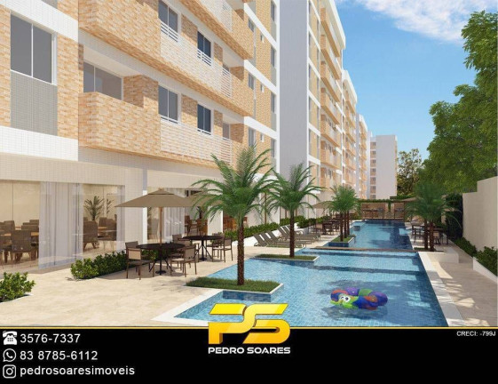 Foto do imóvel Apartamento com 2 Quartos à Venda, 57 m² em Bancários - João Pessoa