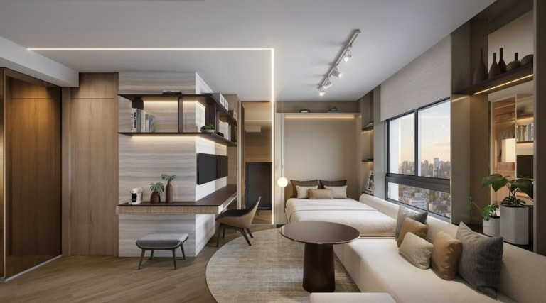 Imagem Apartamento com 1 Quarto à Venda, 21 m² em Perdizes - São Paulo