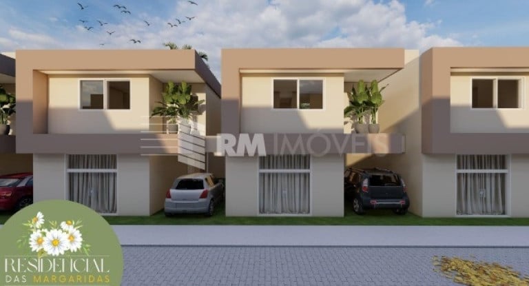 Foto do imóvel Casa de Condomínio com 3 Quartos à Venda, 94 m² em Catu De Abrantes - Camaçari