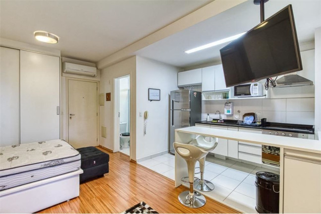 Imagem Apartamento com 1 Quarto à Venda, 38 m² em Brooklin Paulista - São Paulo