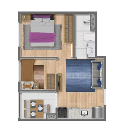Imagem Apartamento com 2 Quartos à Venda, 35 m² em Tatuapé - São Paulo