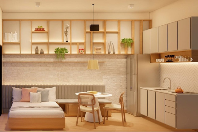Foto do imóvel Loft com 1 Quarto à Venda, 34 m² em Campo Belo - São Paulo
