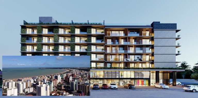 Foto do imóvel Apartamento com 1 Quarto à Venda, 47 m² em Cabo Branco - João Pessoa