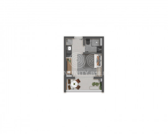 Imagem Apartamento com 1 Quarto à Venda, 24 m² em Alto Da Mooca - São Paulo