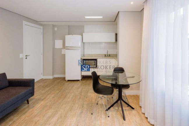 Imagem Apartamento com 1 Quarto à Venda, 40 m² em Brooklin Paulista - São Paulo