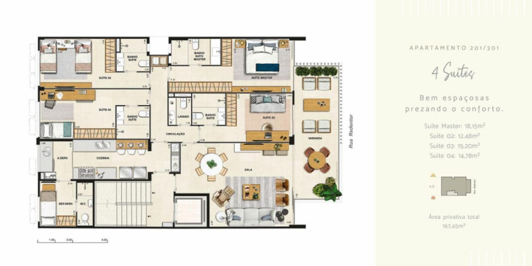 Imagem Apartamento com 4 Quartos à Venda, 196 m² em Ipanema - Rio De Janeiro