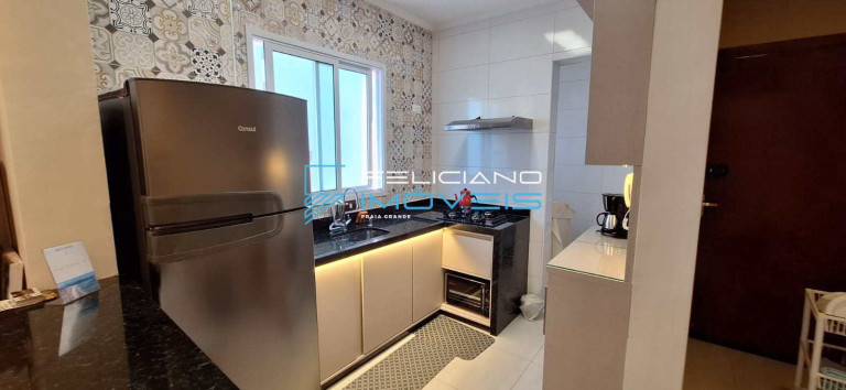 Foto do imóvel Apartamento com 1 Quarto à Venda, 65 m² em Canto Do Forte - Praia Grande