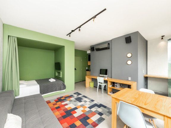 Foto do imóvel Studio com 1 Quarto à Venda, 33 m² em Santa Cecília - São Paulo