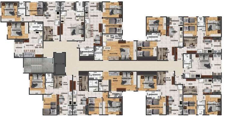 Imagem Apartamento com 2 Quartos à Venda, 41 m² em Vila Parque Jabaquara - São Paulo