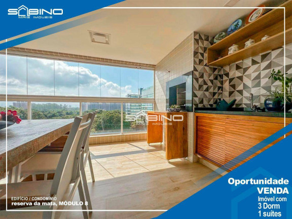 Foto do imóvel Apartamento com 3 Quartos à Venda, 93 m² em Riviera De São Lourenço - Bertioga