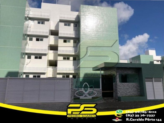 Foto do imóvel Apartamento com 2 Quartos à Venda, 54 m² em Jardim Cidade Universitária - João Pessoa